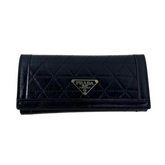 Prada Leather Wallet Black